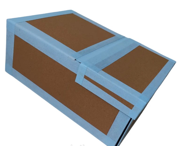 Короб для зберігання документів А4 390×270×270 мм, архівний, з відкидною кришкою та колінкором ЦОДНТІ